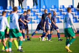 19.10.2024 Mogilno IV liga 2024/2025 13 kolejka Pogoń Mogilno 2:1 Kujawiak KowalFoto: Grzegorz Gębala