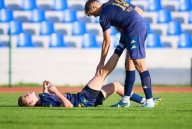 19.10.2024 Mogilno IV liga 2024/2025 13 kolejka Pogoń Mogilno 2:1 Kujawiak KowalFoto: Grzegorz Gębala