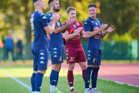19.10.2024 Mogilno IV liga 2024/2025 13 kolejka Pogoń Mogilno 2:1 Kujawiak KowalFoto: Grzegorz Gębala