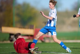 02.11.2024 Mogilno II liga okręgowa B2 Junior Młodszy Grupa zach., 12 kolejka 2024/2025Pogoń Mogilno 9:1 Wisła FordonFoto: Grzegorz Gębala