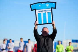 02.11.2024 Mogilno IV liga, 15 kolejka 2024/2025Pogoń Mogilno 4:2 Łokietek Brześć KujawskiFoto: Grzegorz Gębala