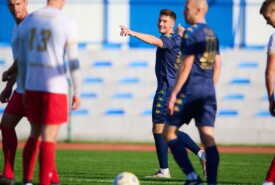 02.11.2024 Mogilno IV liga, 15 kolejka 2024/2025Pogoń Mogilno 4:2 Łokietek Brześć KujawskiFoto: Grzegorz Gębala