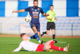 02.11.2024 Mogilno IV liga, 15 kolejka 2024/2025Pogoń Mogilno 4:2 Łokietek Brześć KujawskiFoto: Grzegorz Gębala