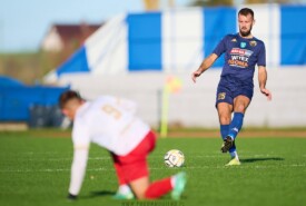 02.11.2024 Mogilno IV liga, 15 kolejka 2024/2025Pogoń Mogilno 4:2 Łokietek Brześć KujawskiFoto: Grzegorz Gębala