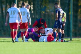 02.11.2024 Mogilno IV liga, 15 kolejka 2024/2025Pogoń Mogilno 4:2 Łokietek Brześć KujawskiFoto: Grzegorz Gębala