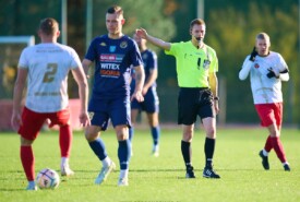 02.11.2024 Mogilno IV liga, 15 kolejka 2024/2025Pogoń Mogilno 4:2 Łokietek Brześć KujawskiFoto: Grzegorz Gębala