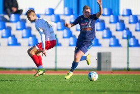 02.11.2024 Mogilno IV liga, 15 kolejka 2024/2025Pogoń Mogilno 4:2 Łokietek Brześć KujawskiFoto: Grzegorz Gębala