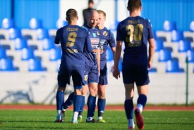 02.11.2024 Mogilno IV liga, 15 kolejka 2024/2025Pogoń Mogilno 4:2 Łokietek Brześć KujawskiFoto: Grzegorz Gębala