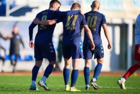 02.11.2024 Mogilno IV liga, 15 kolejka 2024/2025Pogoń Mogilno 4:2 Łokietek Brześć KujawskiFoto: Grzegorz Gębala