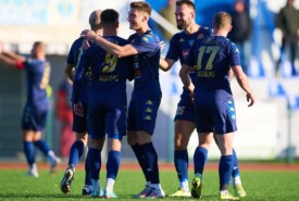 02.11.2024 Mogilno IV liga, 15 kolejka 2024/2025Pogoń Mogilno 4:2 Łokietek Brześć KujawskiFoto: Grzegorz Gębala