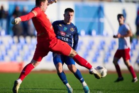 02.11.2024 Mogilno IV liga, 15 kolejka 2024/2025Pogoń Mogilno 4:2 Łokietek Brześć KujawskiFoto: Grzegorz Gębala