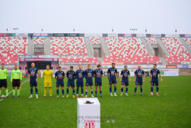 09.11.2024 Bydgoszcz IV liga16 kolejka 2024/2025Polonia Bydgoszcz 1:7 Pogoń MogilnoFoto: Grzegorz Gębala