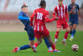 09.11.2024 Bydgoszcz IV liga16 kolejka 2024/2025Polonia Bydgoszcz 1:7 Pogoń MogilnoFoto: Grzegorz Gębala