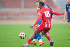 09.11.2024 Bydgoszcz IV liga16 kolejka 2024/2025Polonia Bydgoszcz 1:7 Pogoń MogilnoFoto: Grzegorz Gębala