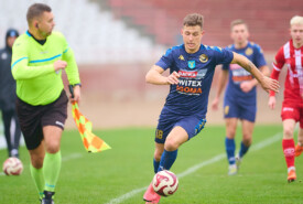 09.11.2024 Bydgoszcz IV liga16 kolejka 2024/2025Polonia Bydgoszcz 1:7 Pogoń MogilnoFoto: Grzegorz Gębala