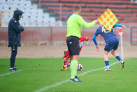 09.11.2024 Bydgoszcz IV liga16 kolejka 2024/2025Polonia Bydgoszcz 1:7 Pogoń MogilnoFoto: Grzegorz Gębala