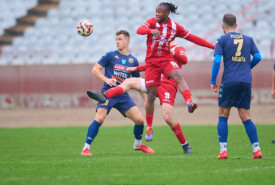 09.11.2024 Bydgoszcz IV liga16 kolejka 2024/2025Polonia Bydgoszcz 1:7 Pogoń MogilnoFoto: Grzegorz Gębala