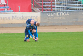 09.11.2024 Bydgoszcz IV liga16 kolejka 2024/2025Polonia Bydgoszcz 1:7 Pogoń MogilnoFoto: Grzegorz Gębala