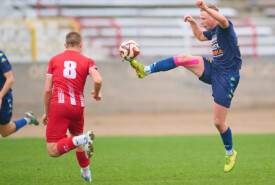 09.11.2024 Bydgoszcz IV liga16 kolejka 2024/2025Polonia Bydgoszcz 1:7 Pogoń MogilnoFoto: Grzegorz Gębala