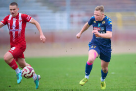 09.11.2024 Bydgoszcz IV liga16 kolejka 2024/2025Polonia Bydgoszcz 1:7 Pogoń MogilnoFoto: Grzegorz Gębala