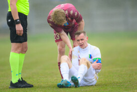 04.04.2026, Dobrzyń nad Wisłą, 22 kolejka IV ligi, Wisła Dobrzyń nad Wisłą 1:0 Pogoń Mogilno, Foto Grzegorz Gębala / www.pogonmogilno.pl