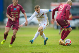 04.04.2026, Dobrzyń nad Wisłą, 22 kolejka IV ligi, Wisła Dobrzyń nad Wisłą 1:0 Pogoń Mogilno, Foto Grzegorz Gębala / www.pogonmogilno.pl