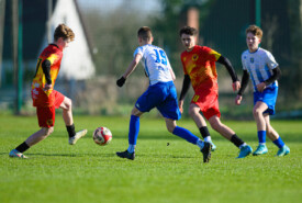 07.04.2026, Gębice 23 kolejka III liga okręgowa Junior Młodszy - Noteć Gębice 3:1 Pogoń Mogilno, Foto Grzegorz Gębala / www.pogonmogilno.pl