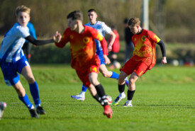 07.04.2026, Gębice 23 kolejka III liga okręgowa Junior Młodszy - Noteć Gębice 3:1 Pogoń Mogilno, Foto Grzegorz Gębala / www.pogonmogilno.pl
