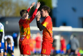 07.04.2026, Gębice 23 kolejka III liga okręgowa Junior Młodszy - Noteć Gębice 3:1 Pogoń Mogilno, Foto Grzegorz Gębala / www.pogonmogilno.pl