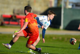 07.04.2026, Gębice 23 kolejka III liga okręgowa Junior Młodszy - Noteć Gębice 3:1 Pogoń Mogilno, Foto Grzegorz Gębala / www.pogonmogilno.pl