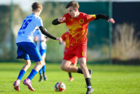 07.04.2026, Gębice 23 kolejka III liga okręgowa Junior Młodszy - Noteć Gębice 3:1 Pogoń Mogilno, Foto Grzegorz Gębala / www.pogonmogilno.pl