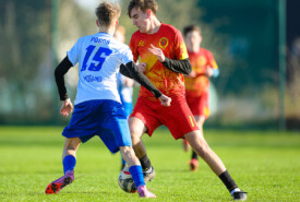 07.04.2026, Gębice 23 kolejka III liga okręgowa Junior Młodszy - Noteć Gębice 3:1 Pogoń Mogilno, Foto Grzegorz Gębala / www.pogonmogilno.pl
