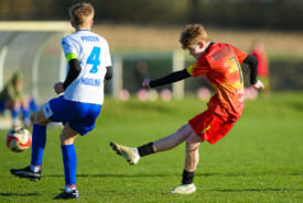 07.04.2026, Gębice 23 kolejka III liga okręgowa Junior Młodszy - Noteć Gębice 3:1 Pogoń Mogilno, Foto Grzegorz Gębala / www.pogonmogilno.pl