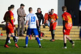 07.04.2026, Gębice 23 kolejka III liga okręgowa Junior Młodszy - Noteć Gębice 3:1 Pogoń Mogilno, Foto Grzegorz Gębala / www.pogonmogilno.pl