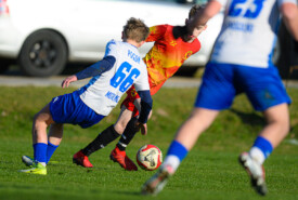 07.04.2026, Gębice 23 kolejka III liga okręgowa Junior Młodszy - Noteć Gębice 3:1 Pogoń Mogilno, Foto Grzegorz Gębala / www.pogonmogilno.pl