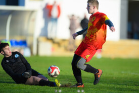 07.04.2026, Gębice 23 kolejka III liga okręgowa Junior Młodszy - Noteć Gębice 3:1 Pogoń Mogilno, Foto Grzegorz Gębala / www.pogonmogilno.pl