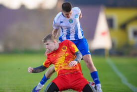 07.04.2026, Gębice 23 kolejka III liga okręgowa Junior Młodszy - Noteć Gębice 3:1 Pogoń Mogilno, Foto Grzegorz Gębala / www.pogonmogilno.pl