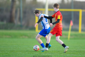 07.04.2026, Gębice 23 kolejka III liga okręgowa Junior Młodszy - Noteć Gębice 3:1 Pogoń Mogilno, Foto Grzegorz Gębala / www.pogonmogilno.pl