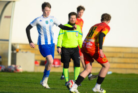 07.04.2026, Gębice 23 kolejka III liga okręgowa Junior Młodszy - Noteć Gębice 3:1 Pogoń Mogilno, Foto Grzegorz Gębala / www.pogonmogilno.pl