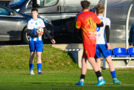 07.04.2026, Gębice 23 kolejka III liga okręgowa Junior Młodszy - Noteć Gębice 3:1 Pogoń Mogilno, Foto Grzegorz Gębala / www.pogonmogilno.pl