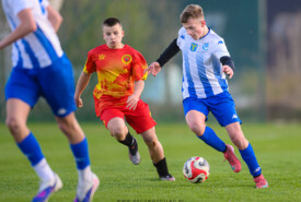 07.04.2026, Gębice 23 kolejka III liga okręgowa Junior Młodszy - Noteć Gębice 3:1 Pogoń Mogilno, Foto Grzegorz Gębala / www.pogonmogilno.pl
