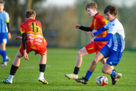 07.04.2026, Gębice 23 kolejka III liga okręgowa Junior Młodszy - Noteć Gębice 3:1 Pogoń Mogilno, Foto Grzegorz Gębala / www.pogonmogilno.pl