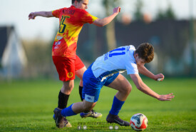 07.04.2026, Gębice 23 kolejka III liga okręgowa Junior Młodszy - Noteć Gębice 3:1 Pogoń Mogilno, Foto Grzegorz Gębala / www.pogonmogilno.pl