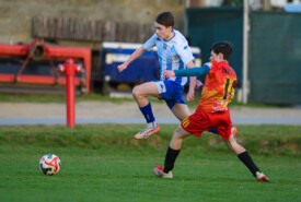 07.04.2026, Gębice 23 kolejka III liga okręgowa Junior Młodszy - Noteć Gębice 3:1 Pogoń Mogilno, Foto Grzegorz Gębala / www.pogonmogilno.pl